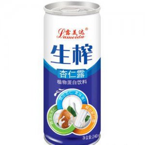 露美達生榨杏仁露藍罐240ml飲品