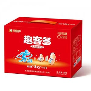 趣客多乳酸菌飲品原味100mlX25