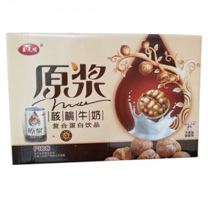 鑫元明原漿核桃花生牛奶復合蛋白飲品