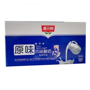 鑫元明原味風味酸奶乳味飲料