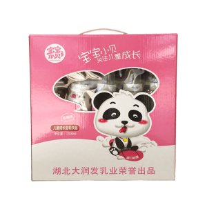 愛心牛小貝成長型乳飲品草莓味