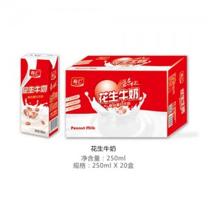 領舞花生牛奶