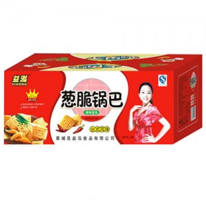 益泓蔥脆鍋巴臺式風(fēng)味箱裝