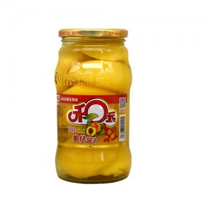 和派黃桃罐頭808g