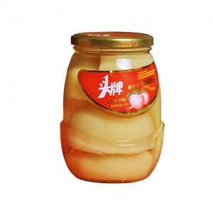 頭牌糖水黃桃罐頭850g