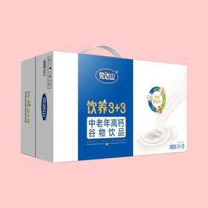 完達山中老年高鈣谷物飲品標箱