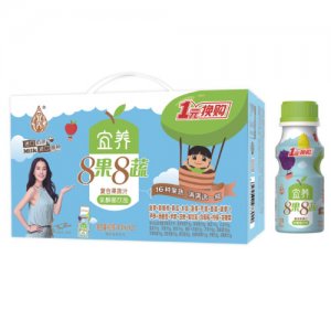 宜養8果8蔬復合果蔬汁乳酸菌飲品（200ML）