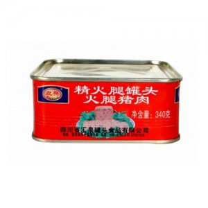盤典精火腿罐頭340克
