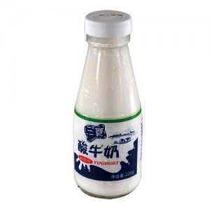 三寰酸牛奶瓶裝220g