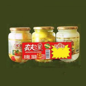 農夫之星罐頭系列瓶裝