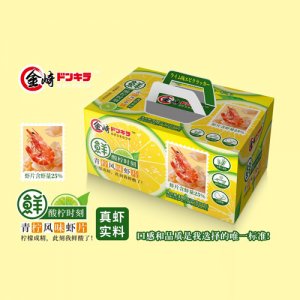 金崎蝦片青檸風味箱裝25克x4包