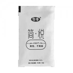牛豐簡悅純鮮奶發(fā)酵風味發(fā)酵乳170g