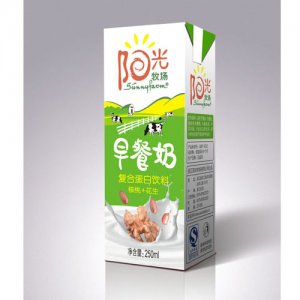 陽光牧場早餐奶