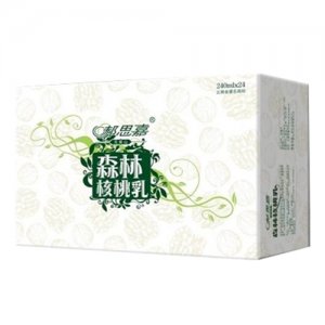 郝思嘉森林核桃乳240ml×24罐白