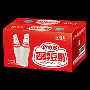 優彩多香醇豆奶飲料330mlx24瓶箱裝