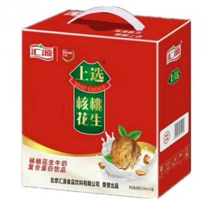 匯源上選核桃花生牛奶復合蛋白飲品禮盒裝250mlx12盒