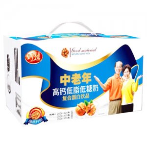 巧越中老年高鈣低脂低糖奶禮盒裝
