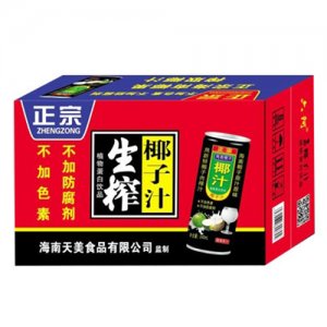 六阿生榨椰子汁植物蛋白飲品240ml