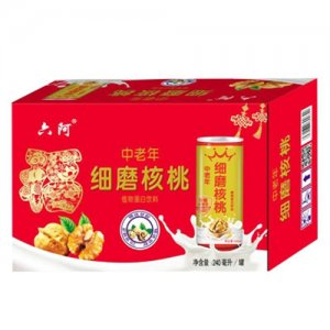 六阿中老年細磨核桃植物蛋白飲料240ml