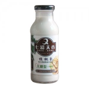 七彩天香核桃乳無糖型瓶裝