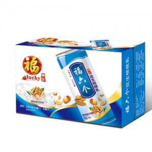 福六個養生花生核桃乳高罐（藍箱）