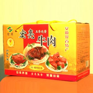 宏亮五香燒醬牛肉禮盒裝