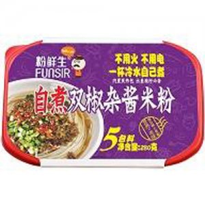 粉鮮生自煮雙椒雜醬米粉