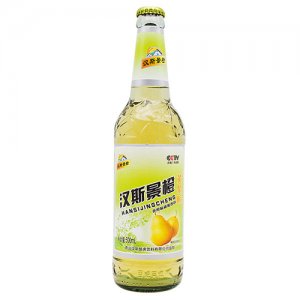 漢斯景橙碳酸飲料黃梨味500ml
