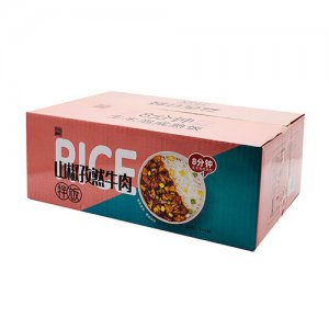 食尚旗幟山椒孜然牛肉拌飯158gx6桶