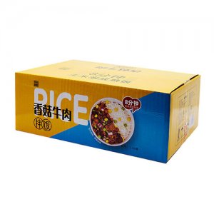 食尚旗幟香菇牛肉拌飯158gx6桶