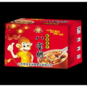 吉米猴桂圓蓮子粥箱裝