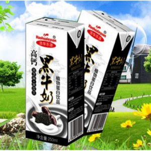 樂源黑牛奶