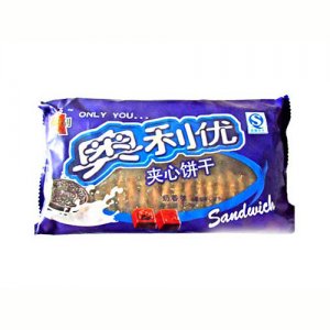 天世利奧利優夾心餅干