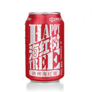 海紅樹冰榨海紅蜜紅罐裝330ml