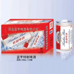 藍(lán)亨特制啤酒罐裝