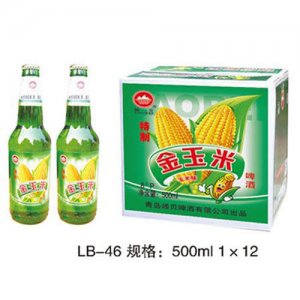 嶗貝金玉米啤酒500ml