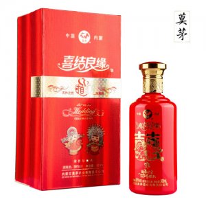 莫茅喜結良緣濃香型白酒