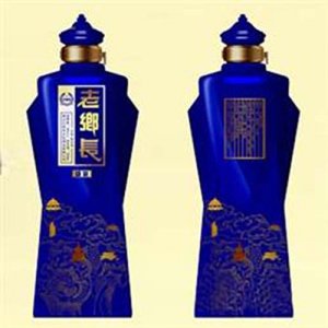 老鄉長酒藍瓶