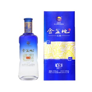 金盆地淡雅9白酒