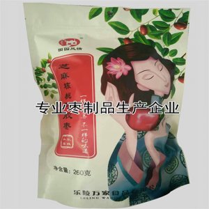 田園風情芝麻核桃阿膠棗260g