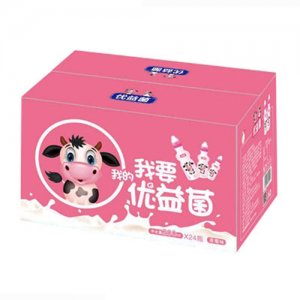 優益菌乳酸菌飲品草莓味200mlx24瓶