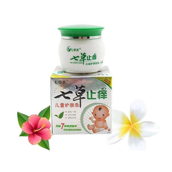 七草止癢護(hù)膚膏OEM代工 護(hù)膚膏貼牌定制