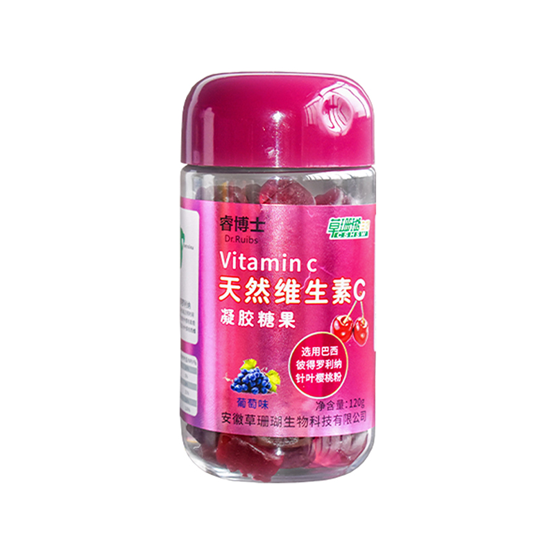 天然VC軟糖貼牌代加工oem,完全符合加工標準