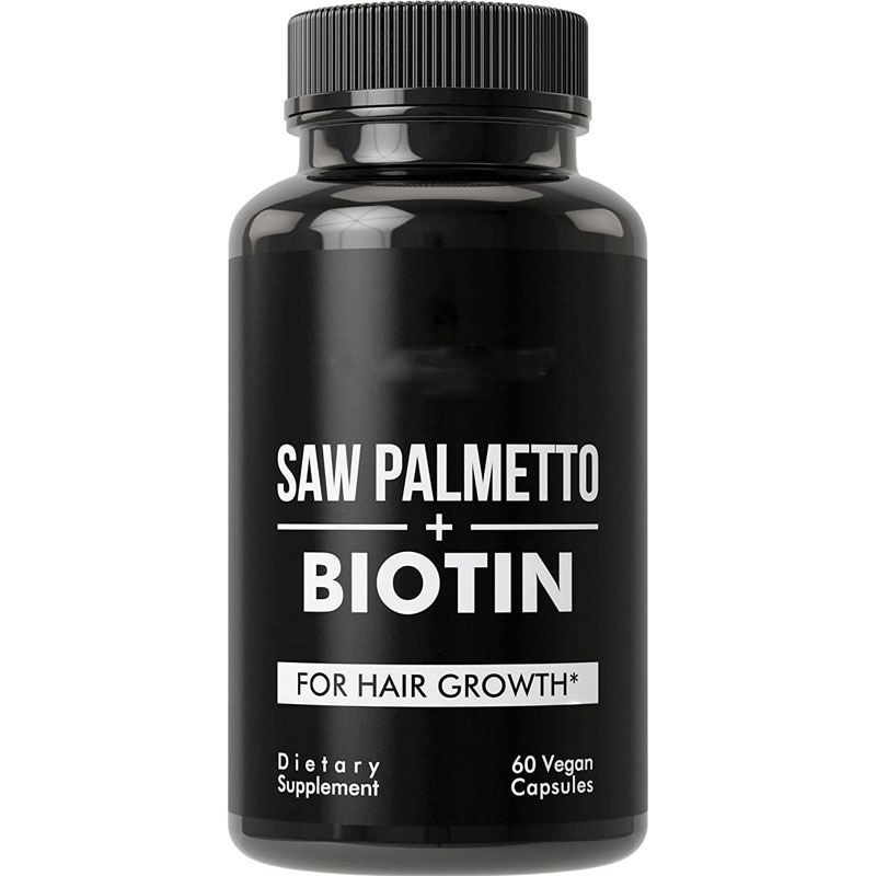 生物素膠囊鋸葉棕提取Saw Palmetto biotin capsules跨境供應代發.jpg