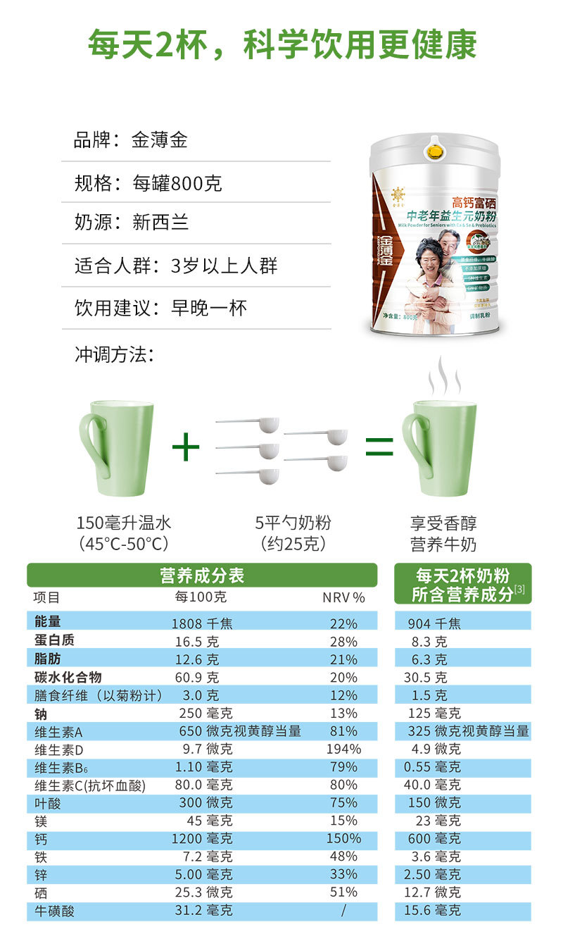 中老年奶粉代加工貼牌,解決您的后顧之憂