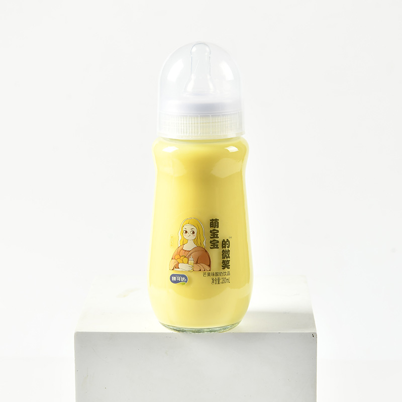 萌寶的微笑芒果味酸奶飲品.JPG