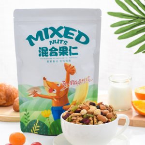 甄食純良混合堅(jiān)果500克包裝貼牌可OEM/ODM代工