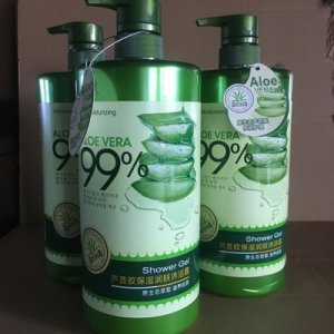 1200ML沙蒂蘆薈保濕嫩膚沐浴露OEM/ODM代加工
