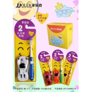 DOLEK/多樂克2.5-6歲小頭超細毛軟毛牙刷貼牌定制代加工