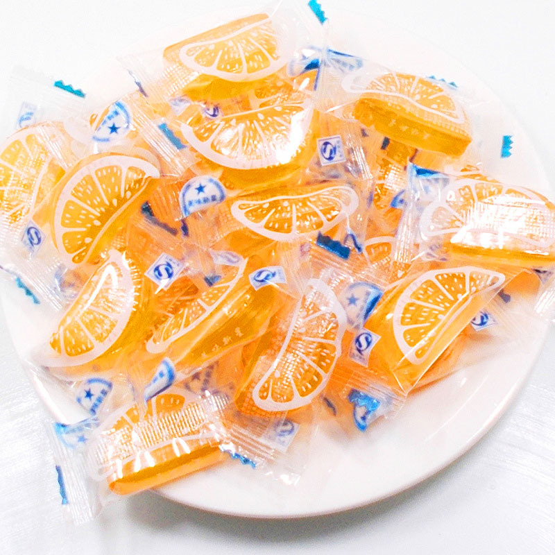 橘子瓣水果硬糖貼牌定制代加工